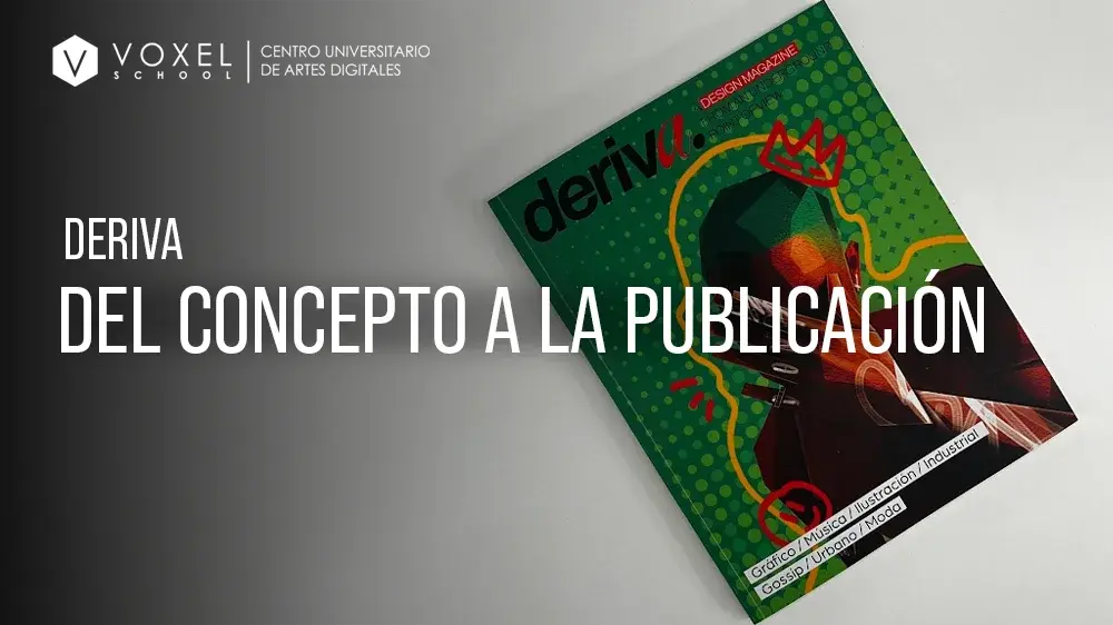 Deriva: la nueva revista de diseño creada por los alumnos de Voxel School