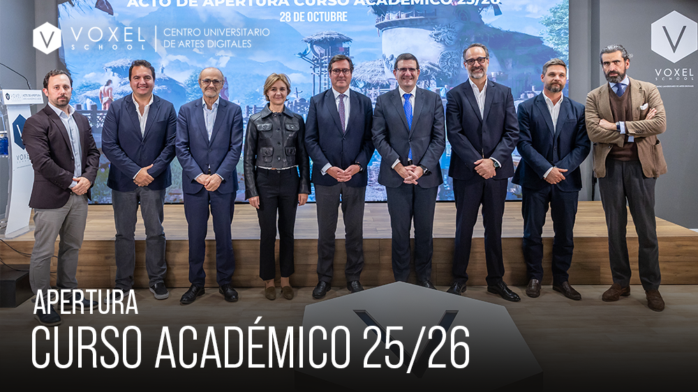 Voxel School inaugura el curso 2025–2026 celebrando la pasión, el talento y la fuerza de la comunidad