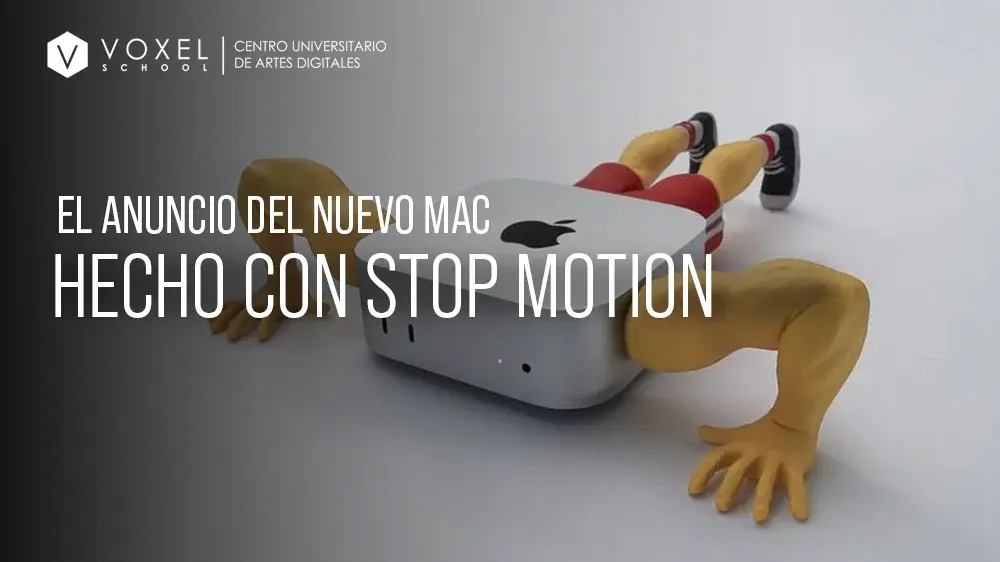 Apple recupera el stop motion para spot del nuevo Mac mini