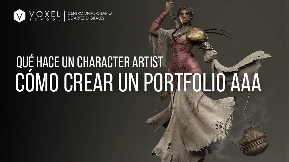 Qué hace un Character Artist y cómo crear un portfolio para estudios AAA