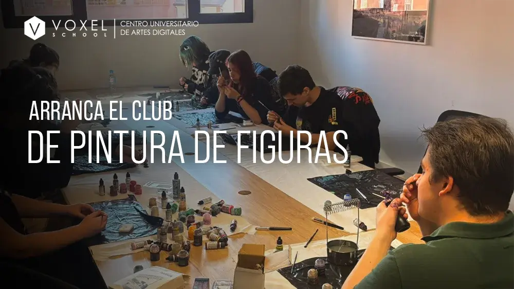 Arranca el Club de Pintura de Figuras en Voxel School