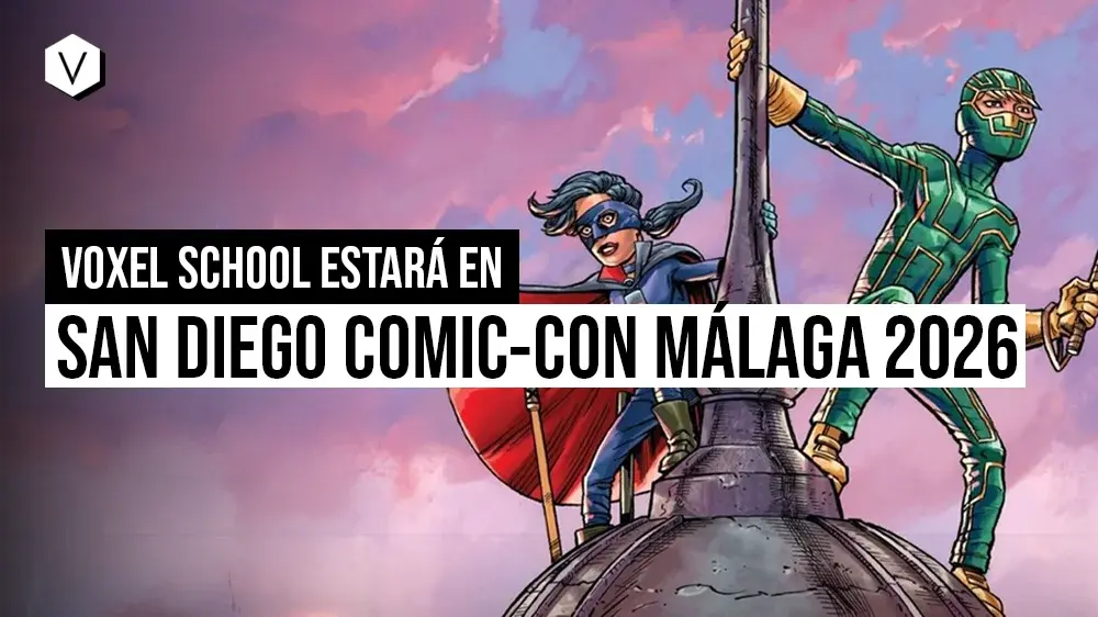 Voxel School estará en la San Diego Comic-Con Málaga 2026