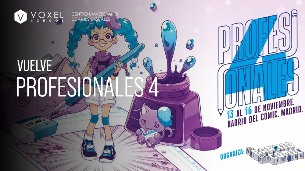 “Profesionales” vuelve a Madrid: el festival que celebra el talento del cómic, la ilustración y la animación