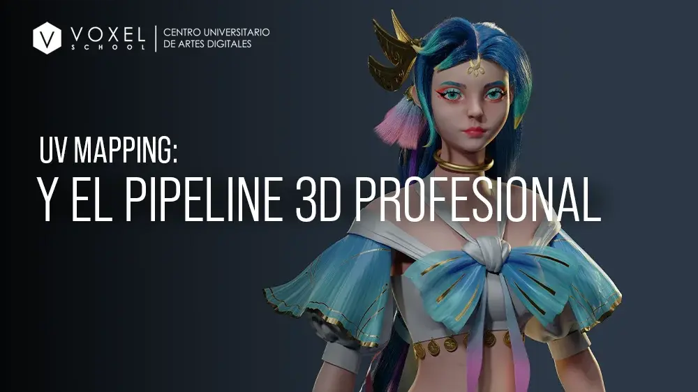 UV Mapping: qué es y cómo funciona en el pipeline 3D profesional