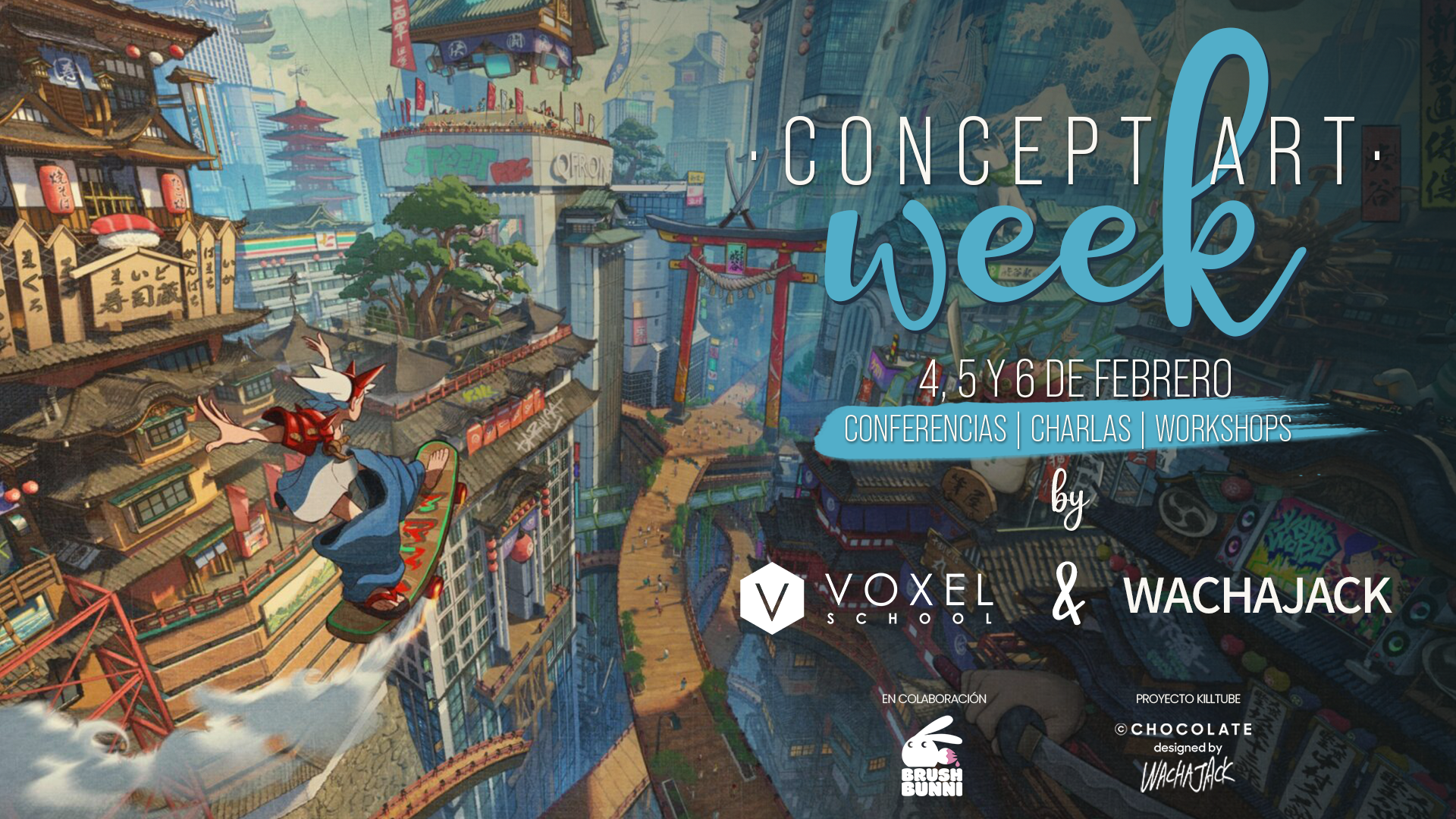 Concurso Concept Art Week | Voxel School & Wachajack